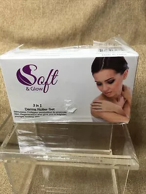 Derma Roller Set Soft & Glow 3 In 1 New Sealed • $20.56