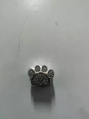 Genuine Pandora I Love My Dog Silver Pavé Bone Dangle Charm 791263CZ S925 ALE • £0.99