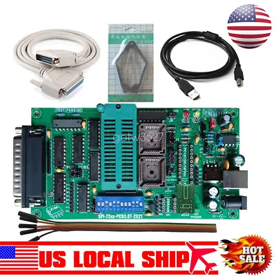 SPI 25xx EPROM Programmer BIOS009 PIC 0.98d12 Promotion Clip PLCC32+SOIC US • $40.74