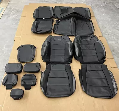 OEM Ford 2019 2020 Raptor Truck Leather Seat Covers New T/O Set SVT Interior Nos • $699