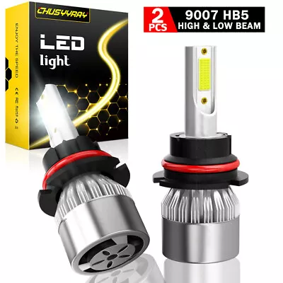 2x HB5 9007 Hi/Lo LED Headlight Bulbs Kit For Dodge Ram 1500 2500 3500 2002-2005 • $13.99