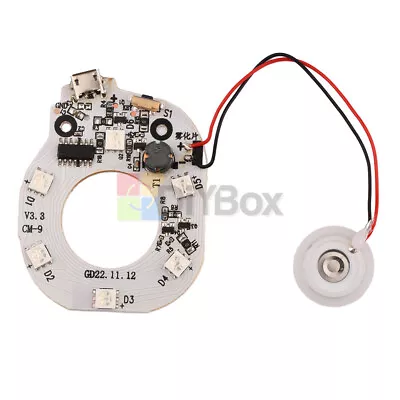 Micro USB Atomizing Humidifier Module Fogger Mist Generator PCB Circuit Board • $5.44