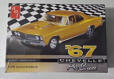 AMT 1967 Chevy Chevelle PRO STREET 1:25 Plastic Model Kit  Sealed Brand New • $19.67