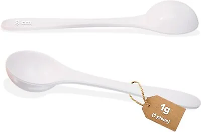 NPOW 1g Plastic Scoops Medicine Spoons - Spoon Baking Measuring Spoons...  • £3.53