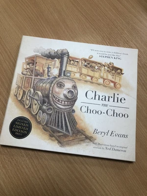 £229.95 • Buy SIGNED PRINT Charlie The Choo Choo Book Beryl Evans Limited Edition Stephen King