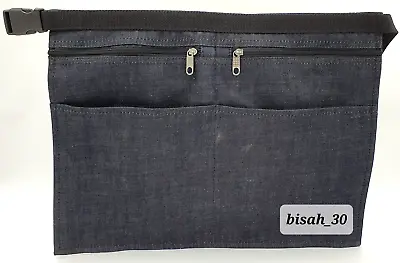 4 Pocket Market Trader Denim Money Belt Bag Good Quality Waist Strap Boot Market • £7.99