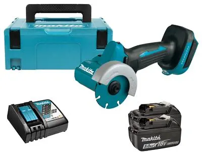 Makita DMC300RTJ 18V 2x5Ah 76mm LXT BL Cut Off Saw Kit • £346.47