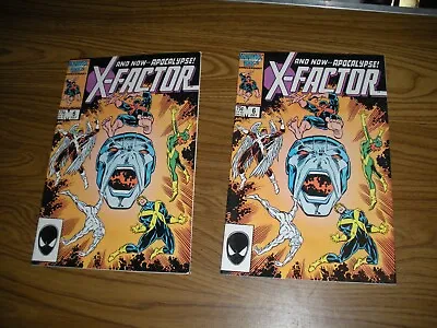Apocalypse X-factor #6 July 1986 1rst Full Apocalypse Apperance Key Vf • $50