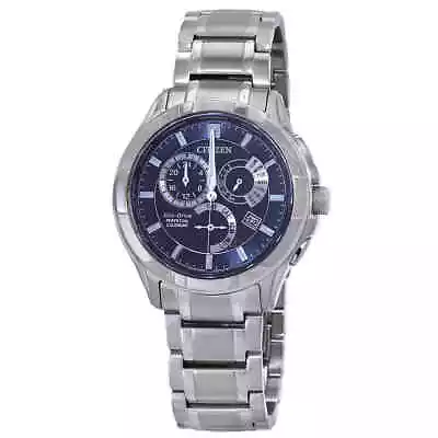 Citizen Eco-Drive Perpetual GMT Blue Dial Men's Watch BL8160-58L • $302.42