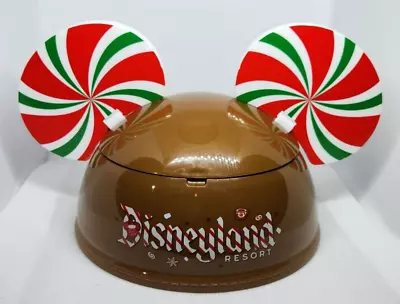 GINGERBREAD Disney Parks Mickey Mouse Ears Ice Cream Bowl Whirley Disneyland • $18