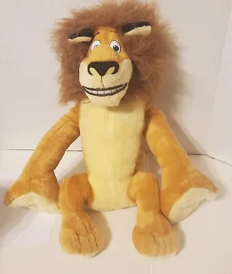 Kohl's Cares Madagascar Lion Alex Plush 12  Sitting 8Stuffed Animal 2005 • $8.94