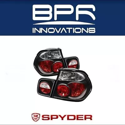 Spyder Auto Euro Style Black Tail Lights For 99-01 BMW E46 3-Series 4Dr 5000712 • $181.75