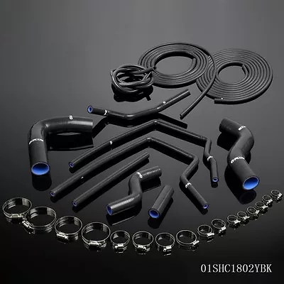 $48.91 • Buy Silicone Hose+Vacuum Hose Kit Fit For Subaru Impreza GC8 GF8 STI EJ20 WRX Turbo
