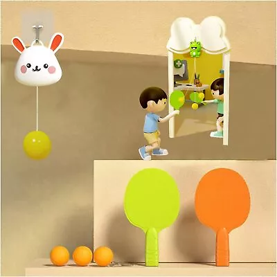 Indoor Hanging Table Tennis Trainer Portable Set Parent Child Interaction Toy • $15.39