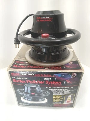 $18.50 • Buy USED Vtg 9  Sears Craftsman 9  Inch Buffer Polisher Power Tool  9-10694