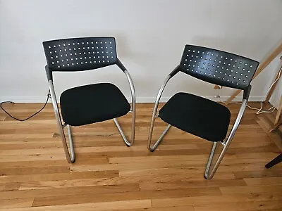 Set Of 2 Vis A Vis Office Chairs Antonio Citterio For Vitra • $350