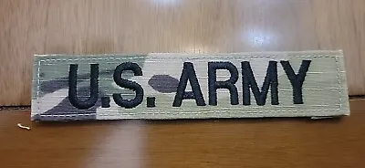US Army Branch Name Tape OCP Multicam W/ Hook Fastener NEW • $7.75