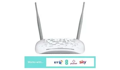 £13.95 • Buy TP-Link TD-W9970  300Mbps Wireless Modem Router - White