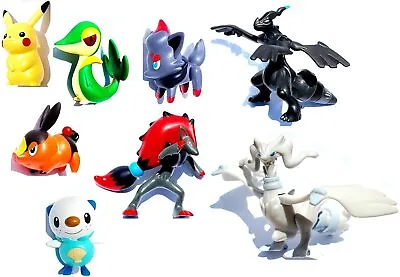 McDonald's Pokémon Black & White Figures Set Of 8 - Happy Meal Toys 2011 NEW • $15.99