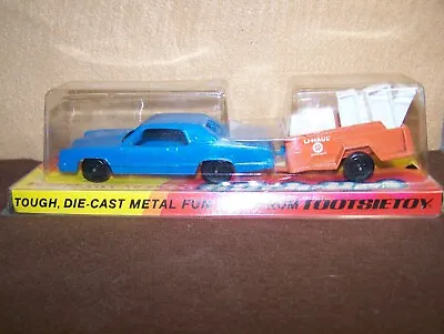 Tootsietoy Mint In Package-1968/9 Ford With U-haul Trailer-nice. • $25