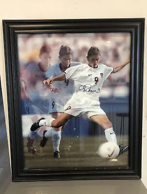 Large Mia Hamm US Women's Soccer Photo Signed Framed16 X 20  Steiner Certified • $149