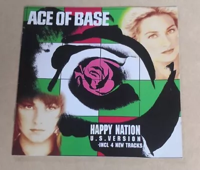 Ace Of Base - Happy Nation U.S. Version NO CASE CD & INLAYS ONLY  • £1.75