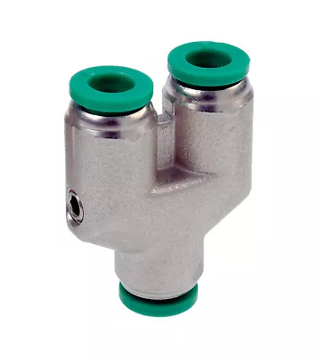 Olab Push In Equal Y Piece Connectors Suitable For 4mm To 6mm Metric OD Tubes • £11.52