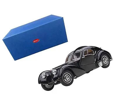 1938 Bugatti Type 57SC Atlantic With Disc Wheels Black 1/43 Diecast Model Car By • $227.75