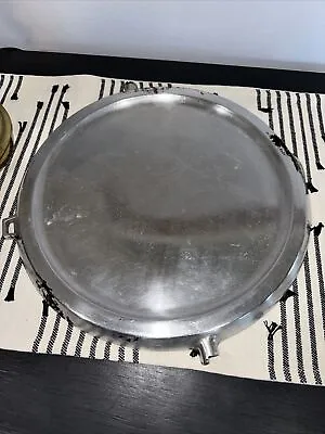 MIRACLE MAID COOKWARE G2 GRIDDLE ADVANCED ALUMINUM VINTAGE 13 1 / 2  No HANDLE • $29