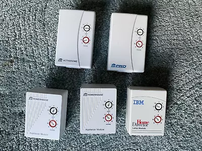 Lot Of 5 Lamp/Appliance Modules X-10 And IBM • $49.45