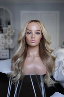 $2338.49 • Buy Jon Renau Kim Customized By Gardeaux Wigs 26” Lace Front Human Hair Blonde Wig