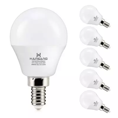 6 Watt (60w Equivalent) LED BulbsE12 Small Base Candelabra Round Light Bulb... • $23.45