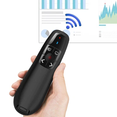£15.83 • Buy Power Point Presentation Remote Wireless USB PPT Presenter Laser Pointer Clicker