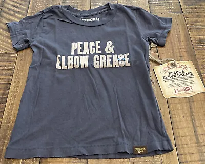 Peace Love & Elbow Grease  Vintage Soft NWT 12-18 Mo. Southern Country Tee • $33.95