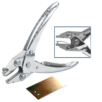$17.95 • Buy Parallel Action Metal Hole Punch Pliers 1.5 Mm Jewelry Wire Work Crafts Tool