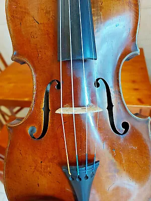 $12.62 • Buy German Violin C. 1900 Niccolo Amati Model (labeled Nicolaus Amatus 1663)