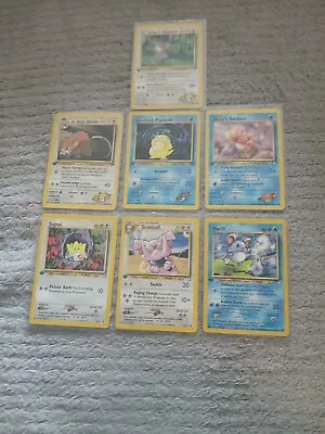 1st Edition Pokemon Lot 7 TCG Pokemon Cards • $32.99
