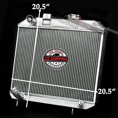 Aluminum Radiator For Jeep Willys MB/CJ-2A/M38/Ford GPW 1941-1952 1948 • $117