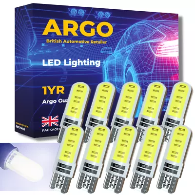 10x 24V Fits Truck HGV Hella Lorry Led Xenon White T10 501 507 Side Light Bulbs • £13.94