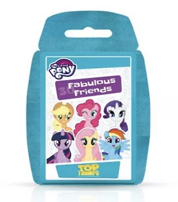 Top Trumps My Little Pony Special Flocked Pack Family Card Game New Sealed • £4.49