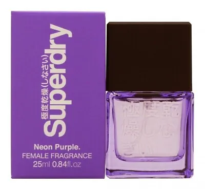 £9.99 • Buy Superdry Neon Purple Women EAU DE Cologne Spray 25ml
