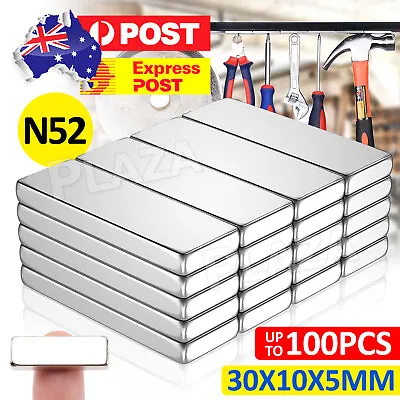 N52 Super Strong Magnets Block Rare Earth Cuboid Neodymium Super Strong Magnet • $6.95