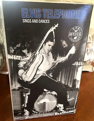 ELVIS PRESLEY Telephone Sings & Dances Jailhouse Rock Official ©'96 EPE NewInBox • $69.99