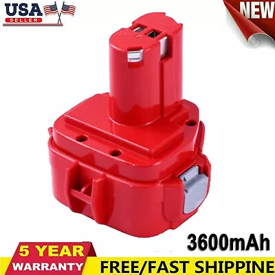 12Volt For Makita 3.6Ah 12V Battery NiMH 1200 1220 1201 1222 1233 1234 1235 PA12 • $18