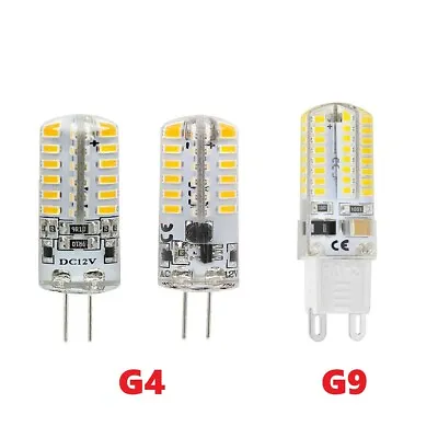 G4 LED Bulb G9 Cool White Warm Light Halogen Lamp DC 12V AC 230V Capsule Bulbs • £11.99