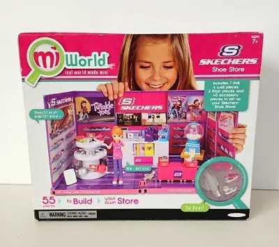 MiWorld Skechers Shoe Store Mall Building Playset NEW Twinkle Toes Jakks Pacific • $22.99