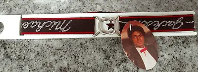 VTG. Michael Jackson Lee 1984 Youth Belt Triumph Merchandising Memorabilia • $25
