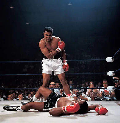 Muhammad Ali Sonny Liston 8x10 Picture Celebrity Print • $3.99