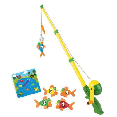 £26.20 • Buy John Deere Farm Pond Fish Adventure Kids Fishing Rod Play Toy Magnetic/Sounds