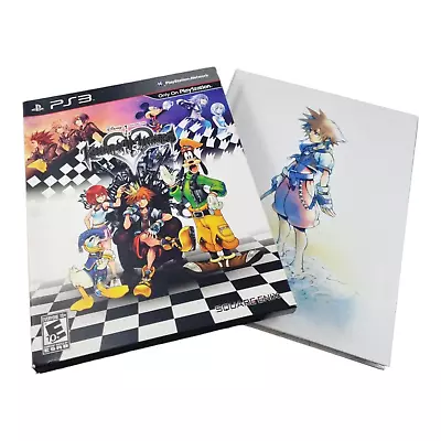 Kingdom Hearts HD 1.5 ReMIX Limited Edition Sony PS3 Playstation 3 Art Book Case • $34.95